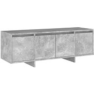 SHUMEE betonově šedý 120 × 30 × 40,5 cm  - TV stolek
