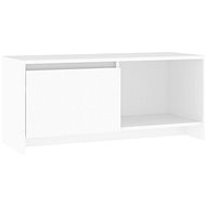 SHUMEE bílý 90 × 35 × 40 cm  - TV stolek