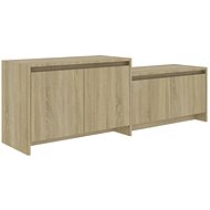 SHUMEE dub sonoma 146,5 × 35 × 50 cm  - TV stolek