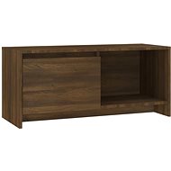 SHUMEE hnědý dub 90 × 35 × 40 cm  - TV stolek