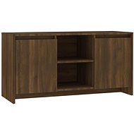 SHUMEE hnědý dub 102 × 37,5 × 52,5 cm  - TV stolek