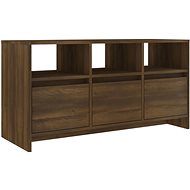 SHUMEE hnědý dub 102 × 37,5 × 52,5 cm  - TV stolek