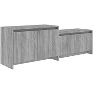 SHUMEE šedý sonoma 146,5 × 35 × 50 cm  - TV stolek