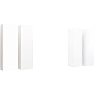 SHUMEE 4 ks bílá 30,5 × 30 × 110 cm - Obývací stěna