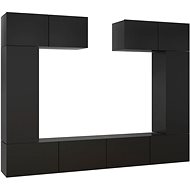 SHUMEE 6 ks černá, 3078804 - Obývací stěna