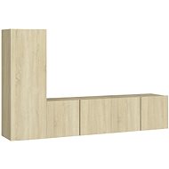 SHUMEE 3 ks dub sonoma, 3078988 - Obývací stěna