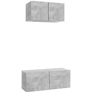 SHUMEE 2 ks betonově šedá, 3079120 - Obývací stěna