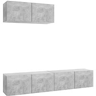 SHUMEE 3 ks betonově šedá, 3079121 - Obývací stěna