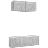 SHUMEE 2 ks betonově šedá, 3079122 - Obývací stěna