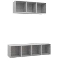 SHUMEE 2 ks betonově šedá, 3079794 - Obývací stěna