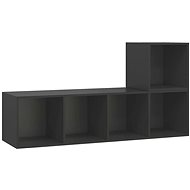 SHUMEE nástěnná 2 ks šedá, 3079801 - Obývací stěna