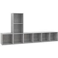 SHUMEE 3 ks betonově šedá, 3079830 - Obývací stěna