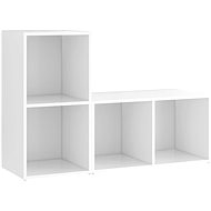 SHUMEE 2 ks bílá 72 × 35 × 36,5 cm - Obývací stěna