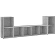 SHUMEE 3 ks betonově šedá, 3079983 - Obývací stěna