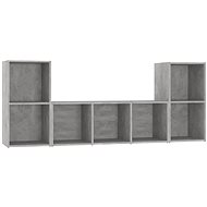 SHUMEE 3 ks betonově šedá, 3080019 - Obývací stěna