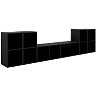 SHUMEE 5 ks černá, 3080043 - Obývací stěna