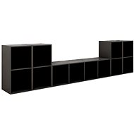 SHUMEE 5 ks šedá, 3080044 - Obývací stěna