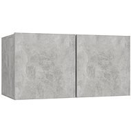 SHUMEE závěsná betonově šedá, 60 × 30 × 30 cm - Obývací stěna