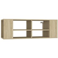SHUMEE nástěnná dub sonoma, 102 × 35 × 35 cm  - Obývací stěna