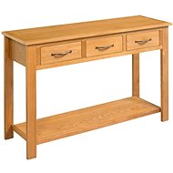 SHUMEE 110 × 35 × 75 cm masivní dubové dřevo - Console Table