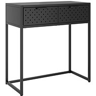 SHUMEE antracitový 72 × 35 × 75 cm ocel - Console Table
