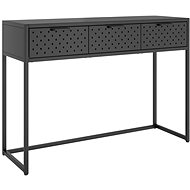 SHUMEE antracitový 106 × 35 × 75 cm ocel - Console Table