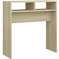SHUMEE dub sonoma 78 × 30 × 80 cm dřevotříska - Console Table