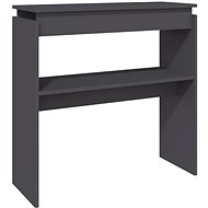 SHUMEE šedý 80 × 30 × 80 cm dřevotříska - Console Table