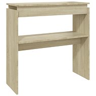 SHUMEE dub sonoma 80 × 30 × 80 cm dřevotříska - Console Table