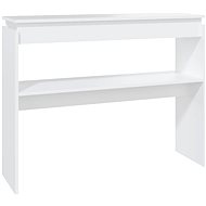 SHUMEE bílý 102 × 30 × 80 cm dřevotříska - Console Table