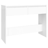 SHUMEE bílý 100 × 35 × 76,5 cm dřevotříska - Console Table