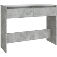 SHUMEE betonově šedý 100 × 35 × 76,5 cm dřevotříska - Console Table