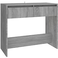 SHUMEE šedý sonoma 89 × 41 × 76,5 cm ocel - Console Table