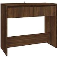 SHUMEE hnědý dub 89 × 41 × 76,5 cm ocel - Console Table