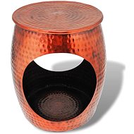 SHUMEE ve tvaru soudku měď hnedý - Side Table