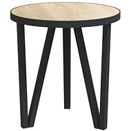SHUMEE tea oak sonoma O 35 cm MDF - Side Table
