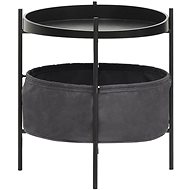 SHUMEE s košem 40 × 40 × 45,5 cm šedý - Side Table