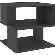 SHUMEE šedý 40 × 40 × 40 cm, dřevotříska - Side Table