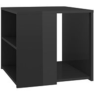 SHUMEE šedý s vysokým leskem 50 × 50 × 45 cm, dřevotříska - Side Table