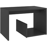 SHUMEE šedý 59 × 36 × 38 cm, dřevotříska - Side Table