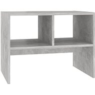 SHUMEE betonově šedý 60 × 40 × 45 cm, dřevotříska - Side Table