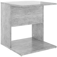 SHUMEE betonově šedý 45 × 45 × 48 cm, dřevotříska - Side Table