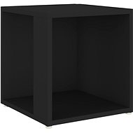 SHUMEE černý 33 × 33 × 34,5 cm, dřevotříska - Side Table