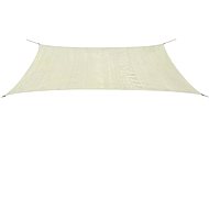 HDPE rectangular sun sheet 4x6 m cream - Shade Sail