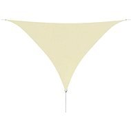 Sun sheet oxford, triangle 3,6x3,6x3,6m cream - Shade Sail