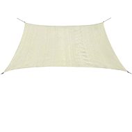 HDPE sun sheet square 3,6x3,6 m cream - Shade Sail