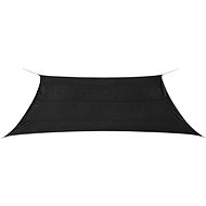 HDPE sun sheet rectangular 2x4 m anthracite - Shade Sail