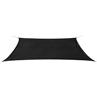 HDPE sun sheet rectangular 4x6 m anthracite - Shade Sail