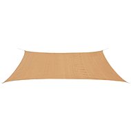 HDPE sun sheet rectangular 4x6 m beige - Shade Sail