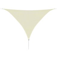 HDPE triangular sun sheet 5x5x5 m cream - Shade Sail